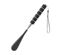 YIXANNX Nonslip Handle Retractable Shoe Horn 5 Section Adjustable Length Lightweight Properties 5 Section Shoehorn Features Telescopic Adjustable Range 29. Cm To 71 Cm, Black, Length 29.5cm to 71cm