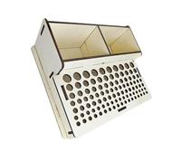 YIXANNX Organization Efforts With DIY Handmade Model Rack Tool Storage Shelf Specially Built For Crafting Needs Wooden Leather Craft Tool Holder Tools