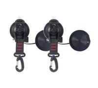YIXANNX Pack of 2 Tent Suction Cup Securing Hook Portable Outdoor Camping Fishing Mount Luggage Tie Down Tarp Accessories