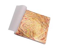 YIXANNX Pack of 50 Sheets Variegated Gold for Crafting and Decoration 5 Wedding Cake