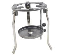 YIXANNX Portable Laboratory Tripod Adjustable Metal Lab Burner for Chemistry Teaching Equipment and Experimental Demonstrations Laboratory Liftable Tripod Adjustable Portable