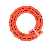 YIXANNX Portable Woodwork Curve Template Strip Essential Tool Made Flexible Achieving Curves In Every Task Woodworking Profiling Strip Curve Template, Orange, 1M
