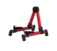 YIXANNX Practical Meideal FP-20 Alloy Guitar Stand Must-Have For Guitar Enthusiasts Foldable Electric Monowheel Stand Premium, red