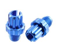 YIXANNX Premium Aluminium Brake Lever Bolts Nuts Accessories Lightweight Enriching Practical Application Riding Experience Aluminium Bake Lever Bolts Nuts Brake Accessories, Blue