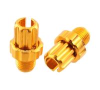 YIXANNX Premium Aluminium Brake Lever Bolts Nuts Accessories Lightweight Enriching Practical Application Riding Experience Aluminium Bake Lever Bolts Nuts Brake Accessories, Gold