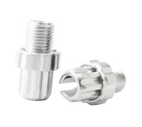 YIXANNX Premium Aluminium Brake Lever Bolts Nuts Accessories Lightweight Enriching Practical Application Riding Experience Aluminium Bake Lever Bolts Nuts Brake Accessories, Silver