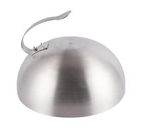YIXANNX Premium Stainless Steel Burger Dome Cover Efficient Basting And Steaming BBQ Lovers Keeping Steak At Temperature For Extended Period Basting Steaming
