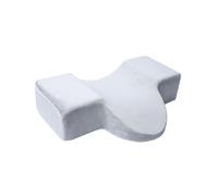 YIXANNX Professional Beauty Neck Support Pillow Memory Foam Ergonomic Curve Neck Pillow For Beauty Salon Lash For Salon Chair. Ergonomic Curve For Home, Gray, 50x32x12cm