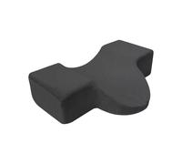 YIXANNX Professional Beauty Neck Support Pillow Memory Foam Ergonomic Curve Neck Pillow For Beauty Salon Lash For Salon Chair. Ergonomic Curve For Home, Black, 50x32x12cm