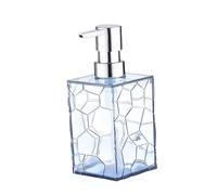 YIXANNX Pump Bottles Leak Press Container Foaming Simple Soap Dispenser Durable Lightweight Convenient for Kitchen Bathroom Refillable Perfume Storage Bottle Accessories, Blue, 6.7x6.7x16cm