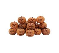 YIXANNX Pumpkin Figurines Beautiful Craft Miniature Grimace Pumpkins Halloween Decorative Sculptures Garden Yard Outdoor Decor Tabletop Party Landscape Home Outdoor Garden Yard
