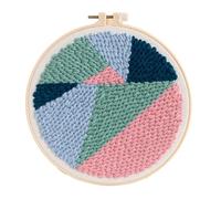 YIXANNX Punch Needles Kits Pre Print Pattern Punch Needle Kits for Beginner Accessible Crafting Project Stunning Home Display Items Needle Embroidery Kit Knitting Embroidery