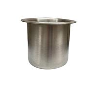 YIXANNX Recessed Mug Drink Holder Stainless Steel Lightweight Multifunctional Easy Cleaning Theatre Uses Cup Holder For Placing Various Water Cups Water Bottles RV Bottle Hole Yacht, Style A