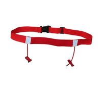 YIXANNX Reflective Tape Cycling Running Number Belt Adjustable Size Lightweight Running Bib Holder Outdoor Sports Bib Holder Race Belt Triathlon Waist, Red, 25x920mm