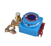 YIXANNX Remote Battery Disconnect Switch Offers Better Conductivity Rust Resistant With Efficient Real Time Voltage Display For Vehicles Boats Trucks ATVs Low Power Consumption, Skyblue