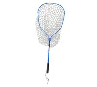 YIXANNX Retractable Fishing Landing Net With Handle Positioned Lightweight Conveniently Sized For Fishing In All Waters Net Fishes Catching Releasing Landing, blue, 94x35cm