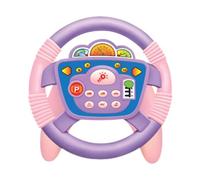 YIXANNX Round Steering Wheel Toy Engages Kids In Multi Dimensional Play Supports Growth And Coordination Skills Kid Electric Wheel Toy Copilot Car Steering