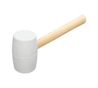 YIXANNX Rubber Mallet Hammer for DIY Home Projects Lightweight Handling Floor Installation and Decoration Mallet Head is Made of Rubber Hammer Head Woodworking Tile Installation, 530g
