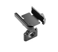 YIXANNX Rust-Proof Alloy Made Phone Bracket Impact-Resistant And Non-Deformable Holder Mobile Stand Fits All Phones For Scooters, Handlebar Black