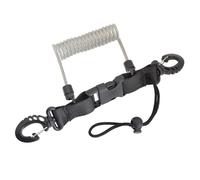 YIXANNX Scuba Diving Camera Flashlights Anti-lost Spiral Lanyard Coil Cable Spring Safety Emergency Tool Hand Grip Holder, Transparent
