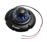 YIXANNX Sea Dash Mount Illuminated Waterproof Kayak Navigation Compass Easy To Durable For Boating Adventures Bracket Adjustable Night Lighting Boating Dial Automotive Car Dashboard Compass Electronic
