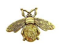 YIXANNX Sewing Pin Minder Magnetic Organizer Compact and Fun Designed Accessories Every Quilting and Embroidery Toolkit Multipurpose Needlework Pin Keeper Accessories, Gold, 4.7x3.5cm