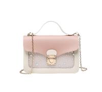 YIXANNX Shining Korean Version Sequin Star Print 10 Gifts PU 10 Girls For Olds Stuff Convenient Lid Safe And For Old Girls Gifts, Pink, 21 * 4.5 * 13CM