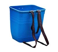 YIXANNX Shopping Backpack Home Storage Basket Everything In One Place Easily Store Essentials While On Go Square Shape Also Increases Loading Stability And Is Not Easy To Tip Over, blue, L