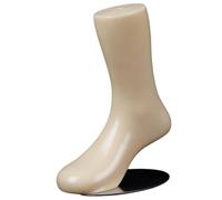 YIXANNX Showcase Stores Sandals Jewelry Stocking Stand Functional Display For Retailing Socks And Jewelry Items At Exhibitions Sock Mannequin Foot Display Kids Fake Foot Model, Skin, 21CM