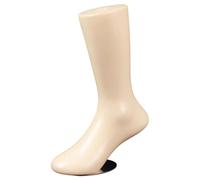 YIXANNX Showcase Stores Sandals Jewelry Stocking Stand Functional Display For Retailing Socks And Jewelry Items At Exhibitions Sock Mannequin Foot Display Kids Fake Foot Model, Skin, 15CM