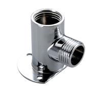 YIXANNX Shower Head Fixed Base Bracket Shower Nozzle Accessories Bathroom Parts Versatile Easy Installation Included Single Faucet Fixing Parts Lock Nuts Fittings