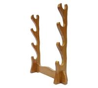 YIXANNX Sleek Display Stand Holder Rack for Traditional Japanese Knife, Wood, 4 Layers