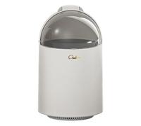 YIXANNX Sleek Trash Can Kitchen Bin For Efficient Garbage Disposal High Aesthetic Value Built In Large Capacity And Large, 36.6 * 21.5cm white