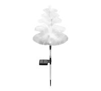 YIXANNX Solar Garden Lights Outdoor Waterproof Jellyfish Lights 7 Color 2. Solar Charging Jellyfish Anti Fog Frosty and Au, 1pc