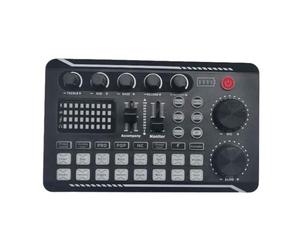YIXANNX Sound Card Mixer Live Cards Computer PC Board Video Console for Amplifier Recording Kit Podcast Supplies Accessories