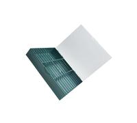 YIXANNX Spacious Nail Decoration Box With 30 Cells Secure Storage Solution For Nail Art Tools And Supplies Organizer Allows To Easily Select Desired Color, Green, 24x19x4.5cm
