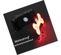 YIXANNX Stay Visible Powerful Bike Taillight USB Rechargeable Easy Installation PC Bike Rear Light Light Easy To Install, Bone