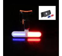 YIXANNX Stay Visible Powerful Bike Taillight USB Rechargeable Easy Installation PC Bike Rear Light Light Easy To Install, Warning