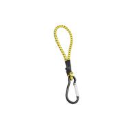 YIXANNX Strong Bungee Cord With Hook Solid Outdoor Elastic Rope Premium Camping Tent Hook Durable Mini Short Bungee Cords Mini Short Cords Durable Elastic Tent Cord, Yellow Black, 22x3.2cm