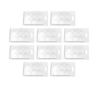 YIXANNX Sturdy Candles Melt Clamshells Model for Creating Unique Candle Projects Versatile and Longevity Making Creating Different Types of Candles Or Candies Melt, Round, 11.5 x7.5 cm