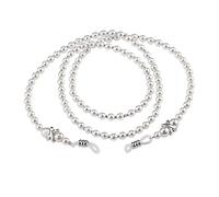 YIXANNX Stylish Eyeglass Chain Necklace Sunglasses Holder Strap Eyewear Retainer Lanyard Elegant Beaded Eyeglass Chain Glasses Sunglasses Cord Neck Strap