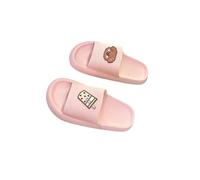YIXANNX Stylish Slippers For Women Men - Soft And Durable Platform Open Toe Indooroutdoor Soft Thick Bottom Slipper Female, Pink, 38/39.38/39
