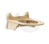 YIXANNX Suction Cup Cat Hammock Bed Supporting Relaxing Sunbathing And Cozy Indoor Spaces For Happy Cats 85mm Large Diameter Suction Cup Pet Cat Window Hammock Bed Sunny Resting Seat