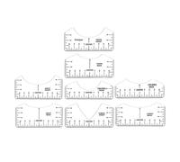 YIXANNX T Shirt Alignment Ruler Essential Tool For T Shirt Transfers Making Sure Each Is Consistently Aligned Every Time DIY Craft Quilting Sewing Placement Ruler, White