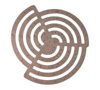 YIXANNX Tailor DIY Quilting Sewing Drawing Template Essential Tool To Leather Crafting Skills Light In Weight And Proper In Size Leather Cutting Tools Corner Cutting Ruler Circle, Style A