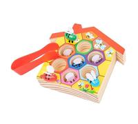 YIXANNX Toys Clip Small Bees Toy Beehive Game Promoting Early tion With Coordination Skill Development For Kids Color Cognitive Leaning tional Toys Beehive