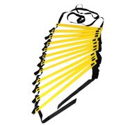 YIXANNX Training Ladder Soccer Football Step Speed Ladders Flexibility Nylon Strap Adjustable Drills Equipment Household, Yellow, 6Meter 12Rung
