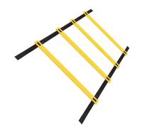 YIXANNX Training Ladder Soccer Football Step Speed Ladders Flexibility Nylon Strap Adjustable Drills Equipment Household, Yellow, 2Meter 4Rung