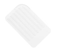 YIXANNX Travel Friendly Straightener Pad Heat Resistant Mat for Curling Iron Anti Slip Performance Comes in Grey Color Tone Aligns Nordic Stripe .Not Only Does Look Good