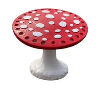 YIXANNX Trendy Earring Holder Organizer Made Resin Mushroom with 26 Holes Jewelry Rack Also Can Storage Necklace and Other DecorationsIt is Not Only Jewelry Holder Display Stand